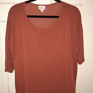 Irma burnt rust color